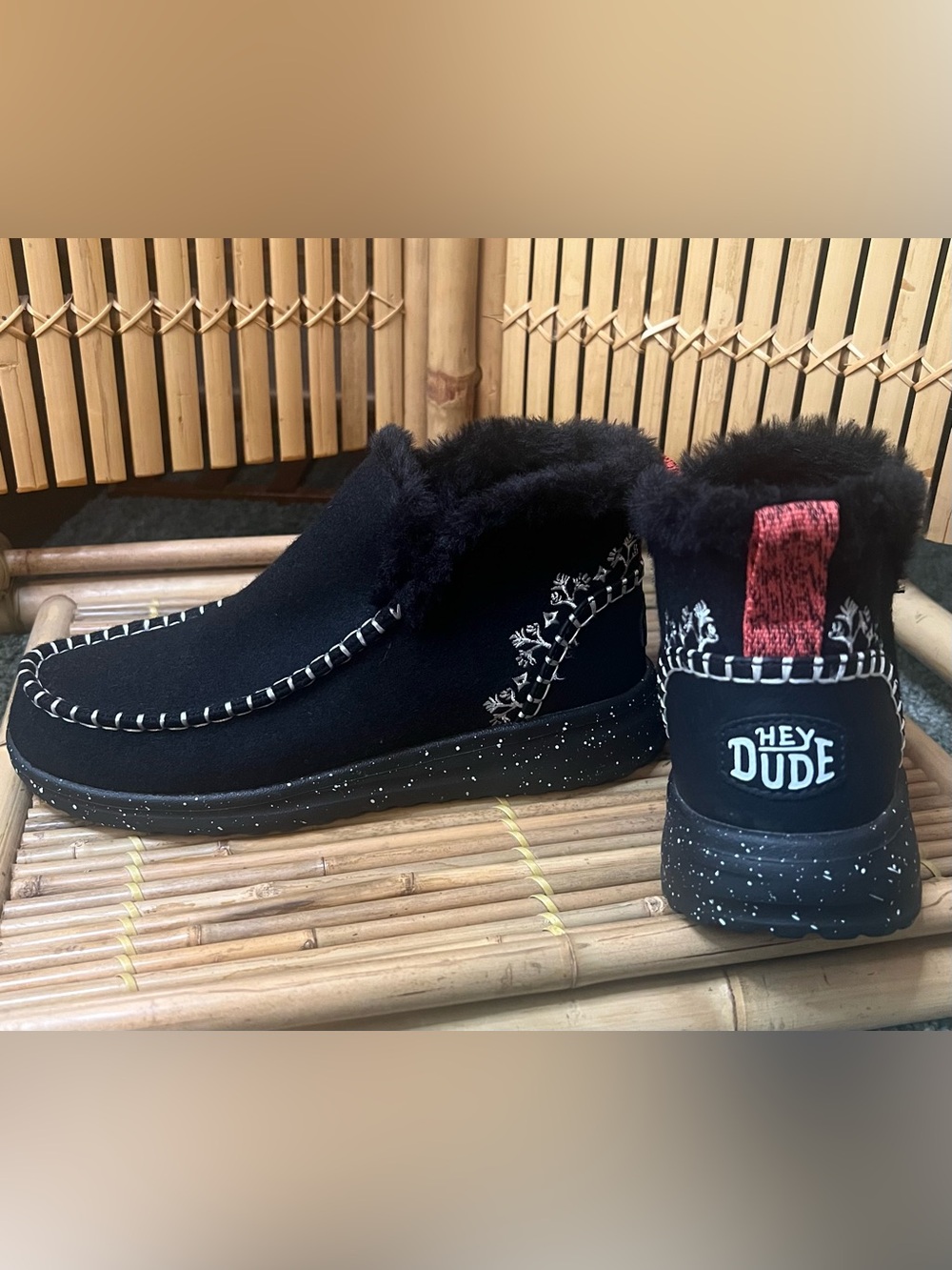 Hey Dude Denny Faux shearling boots